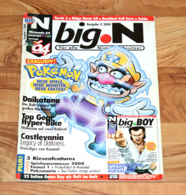 2000 Old Nintendo Magazine Resident Evil Zero Castlevania Rayman 2 StarCraft 64 