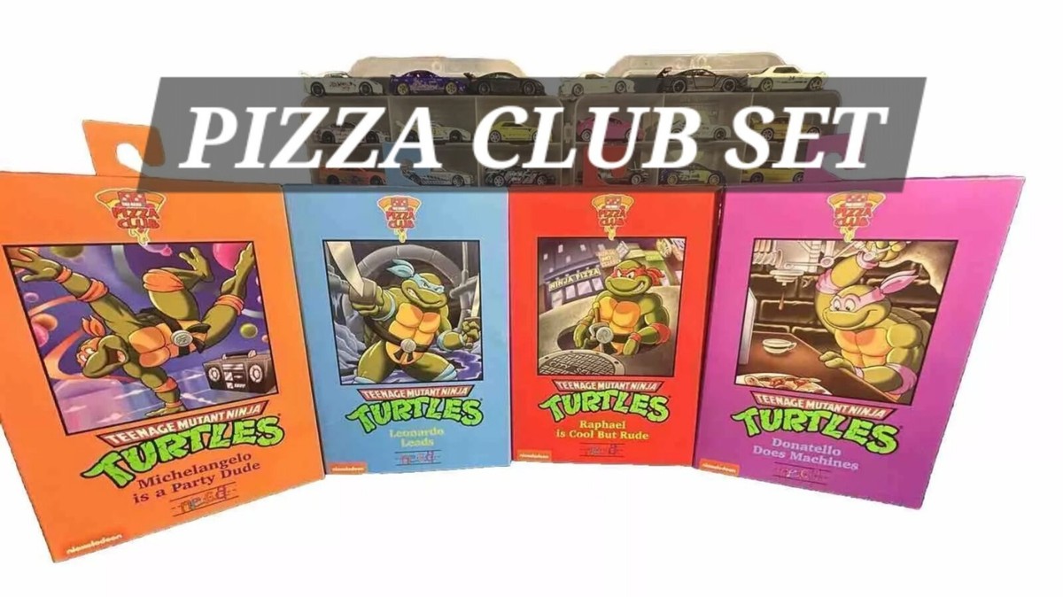 テル　NECA TMNTピザクラブ タートルズ 4亀セット テル様専用 NECA TMNTピザクラブ タートルズ 4亀セット