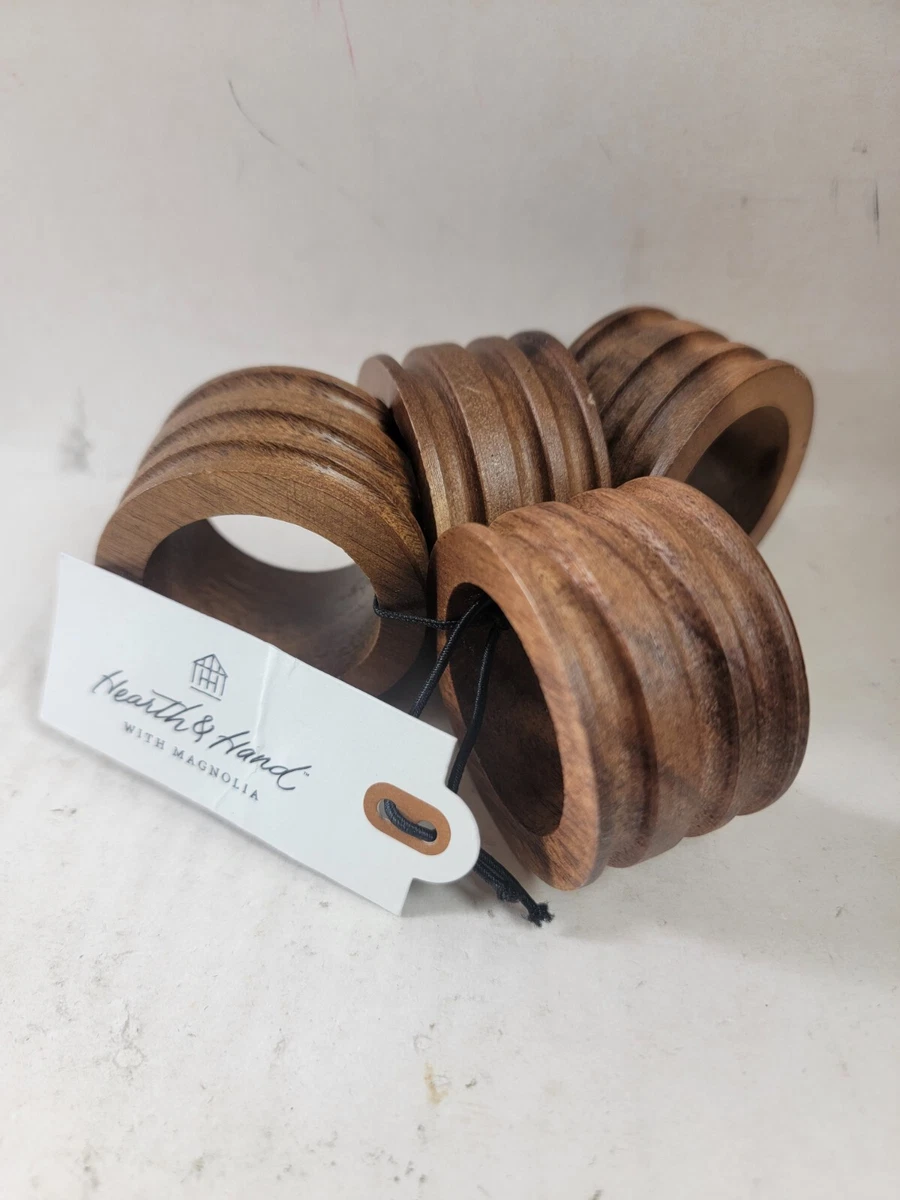 Hearth and 2024 hand napkin rings
