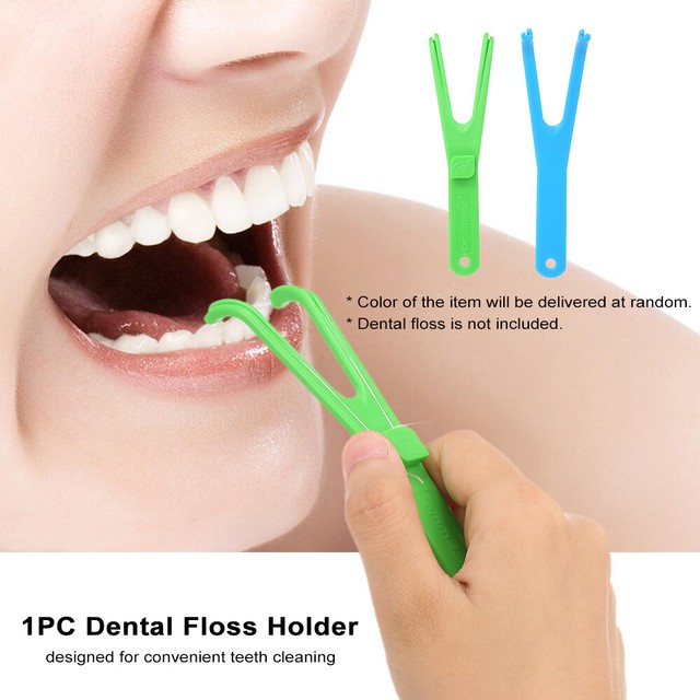 1 pcs Dental Floss Holders Flosser Handles Makes Flossing Easy Tool
