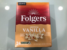 FOLGERS FRENCH VANILLA KEURIG KCUPS 24CT
