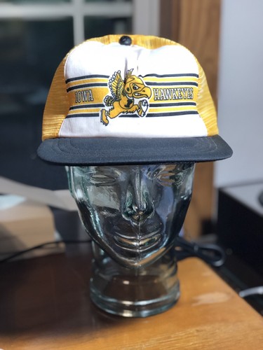 Vintage Iowa Hawkeyes Trucker Hat 1980s 