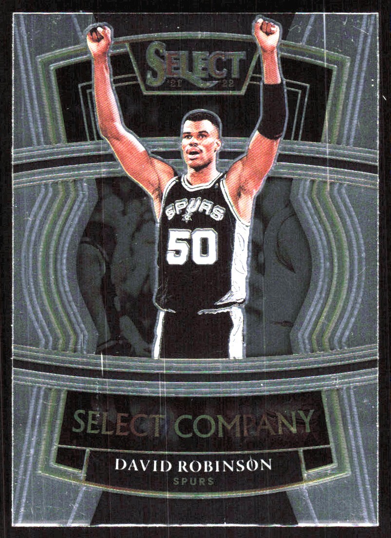 2021-22 1772A Panini Select Company David Robinson San Antonio