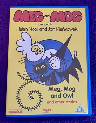 Meg and Mog: Meg, Mog and Owl DVD (2004) FREE UK P&P 5060049140971