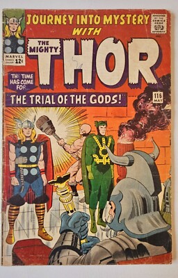 Comic, Marvel, Journey Into Mystery #113, Vol.1 (1966); 3rd app of Medusa