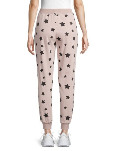 LEA & VIOLA Star-Print Jogging Pants EUC Sz. Medium - Picture 2 of 12