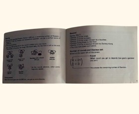 Nintendo NES Donkey Kong Manual Instruction Booklet Only No Game 1986