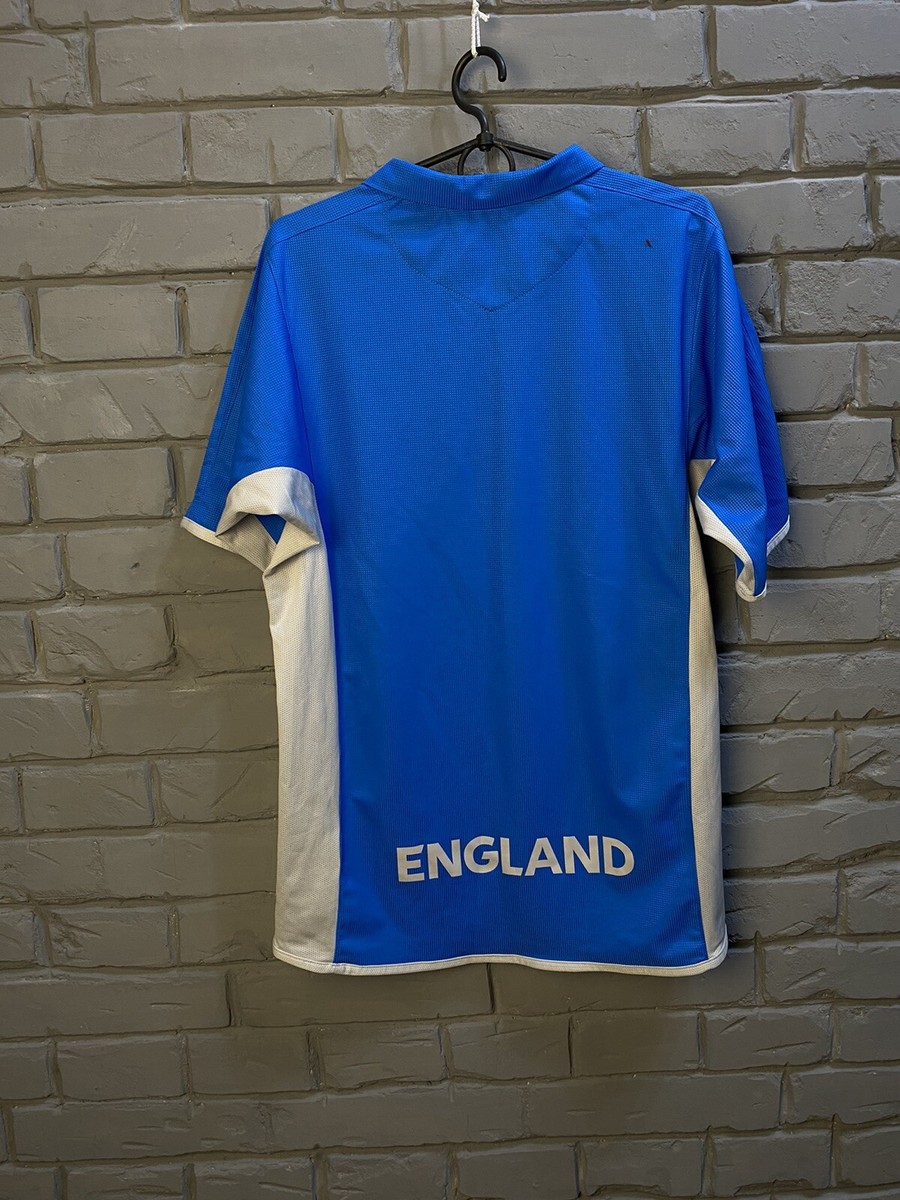 Umbro Nationwide England Blue Football Soccer Jersey Sz M | eBay