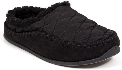 Deer Stags Boy's Lil Alma Slipperooz Slipper Black size 2 Little Kid
