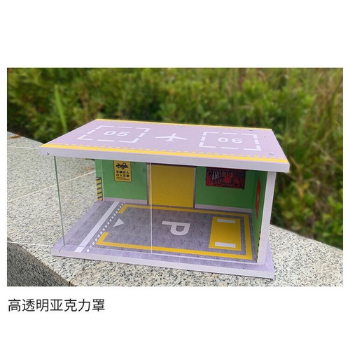 1/32/24/18 Diorama Car Garage Models Parking Lots Scene Display Case Model Gifts - Picture 17 of 49