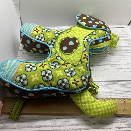 SASSY PET SAKS by ©DOUGLAS Poofy Puppy Dog Plush PURSE Colorful Flowers - Picture 6 of 6