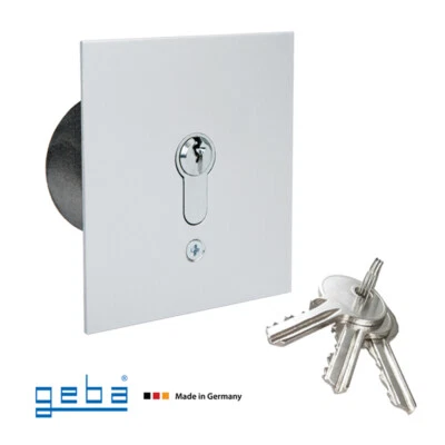GEBA Unterputz Schlüssel Schalter Schlüsseltaster Garagen Tor Antrieb Motor Tore