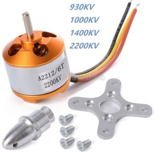 A2212 930/1000/1400/2200/2700KV motore drone brushless outrunner per aeromobili
