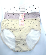 Ladies Bikini Briefs 3er Pack, Cotton, 2XL