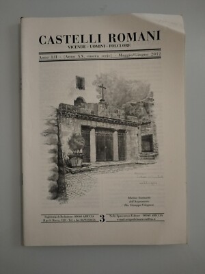2064 Castelli Romani Vicende Uomini Folclore Maggio Giugno 2012