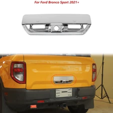 Car Trunk Tailgate Handle Trim Cover Decor for Ford Bronco Sport 2021-22 Chrome