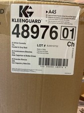 Kimberly-Clark Kleenguard A45 Disposable 25 WHITE COVERALLS General Purpose 3XL