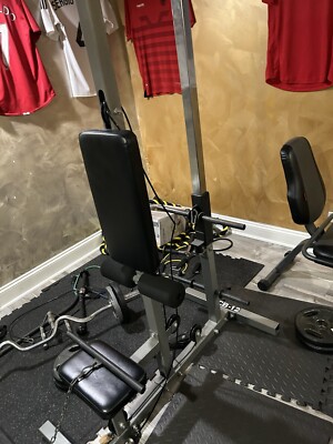 Gym Set For Back, Biceps, Shoulders. No Barbell, Plates, Bike Nothing Else.
