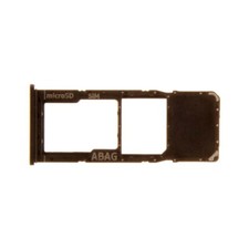 SIM Micro SD Card Tray Single for Samsung Galaxy A21s Black Replacement Part