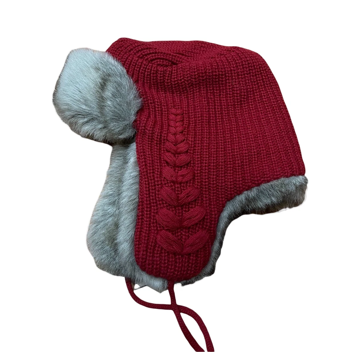 Woolrich Faux Fur Lined Red Cavas Trapper Hat Woolrich Men main image 4