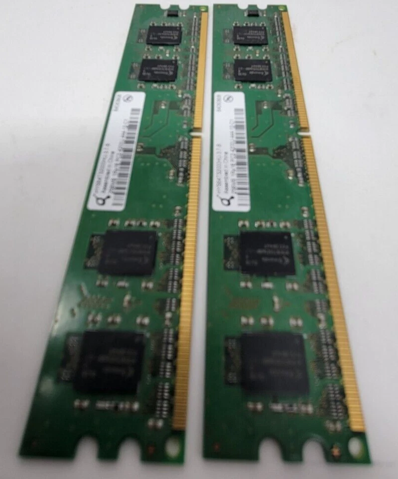 (4) HYNIX 256MB HYS64T32000HU-3.7-B  1RX16 PC2-4200U-444-12-C1 - Image 3 of 4