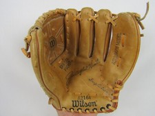 Vintage Wilson A2164 Baseball Glove-RHT-Jim  Catfish  Hunter-Brown-10  -EUC