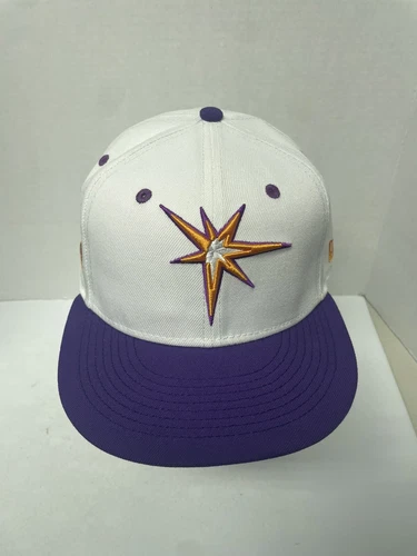 Tampa Bay Rays New Era Tropicana Field Grape Lolli Rare 59FIFTY fitted Hat NWOT