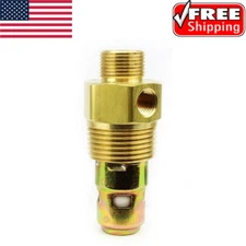 New Tank Check Valve Air Compressor 3/8" Comp x 1/2" Mpt Durable Comfortable.