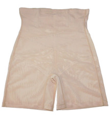 GIRDLE SHAPEWEAR SHORTS PANTY BOTTOMS BEIGE BONING AT WAIST WOMEN'S SIZE XL NEW