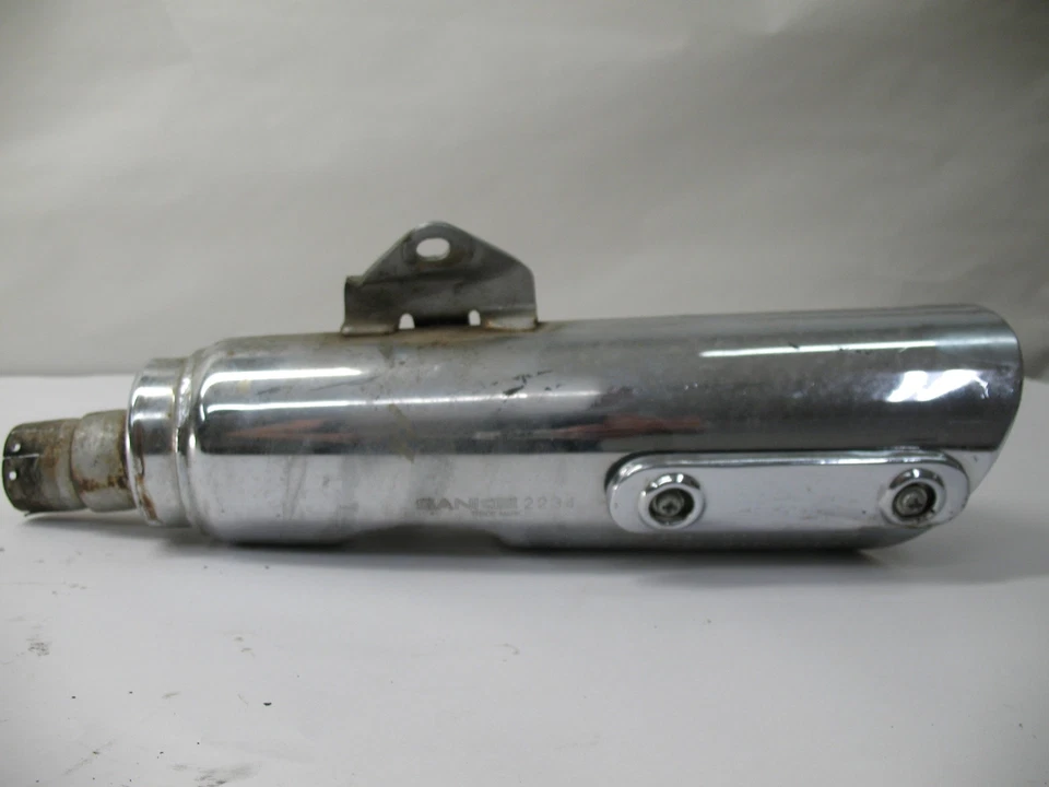 1985 KAWASAKI 454 LTD EN450 EN 450 LEFT EXHAUST MUFFLER 18002-1569 - Image 3 of 4