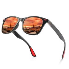 Fashion Classic Polarized Sunglasses Men Women Square Sun Glasses Anti-glare