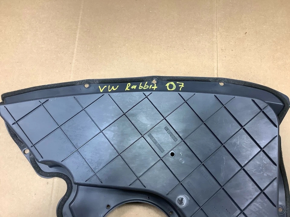 Volkswagen Rabbit 2007 2 puertas panel de puerta del lado del conductor izquierdo plataforma de montaje de audio OEM+ Foto 3 de 4