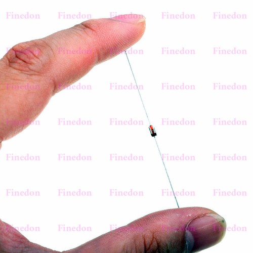Diodo Zener BZX55C 0,5W 1/2W 500mW DO-35 vari valori 5 o 10 confezioni venditore UK - Foto 4 di 4