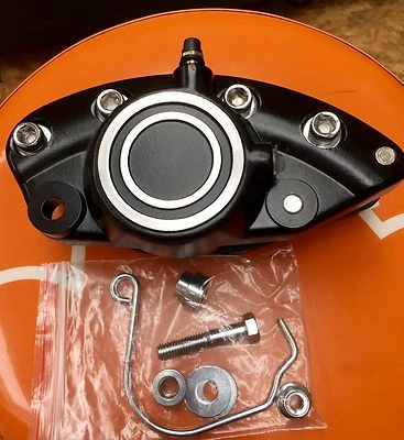 Bull's Eye, pinza freno a banana Harley Davidson FL 72-83 Shovelhead e Ironhead