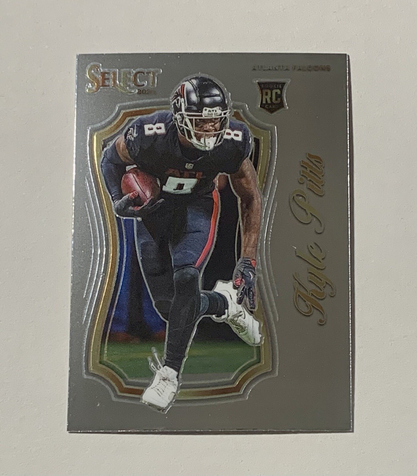 2021 Panini Select Kyle Pitts Select Certified Rookies #SCR-10 Atlanta Falcons