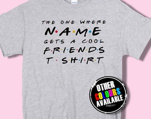 friends tv series t shirt