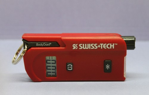 Swiss+Tech BodyGard Guard 7-In-1 Car Emergency Tool | Tire Gauge ...