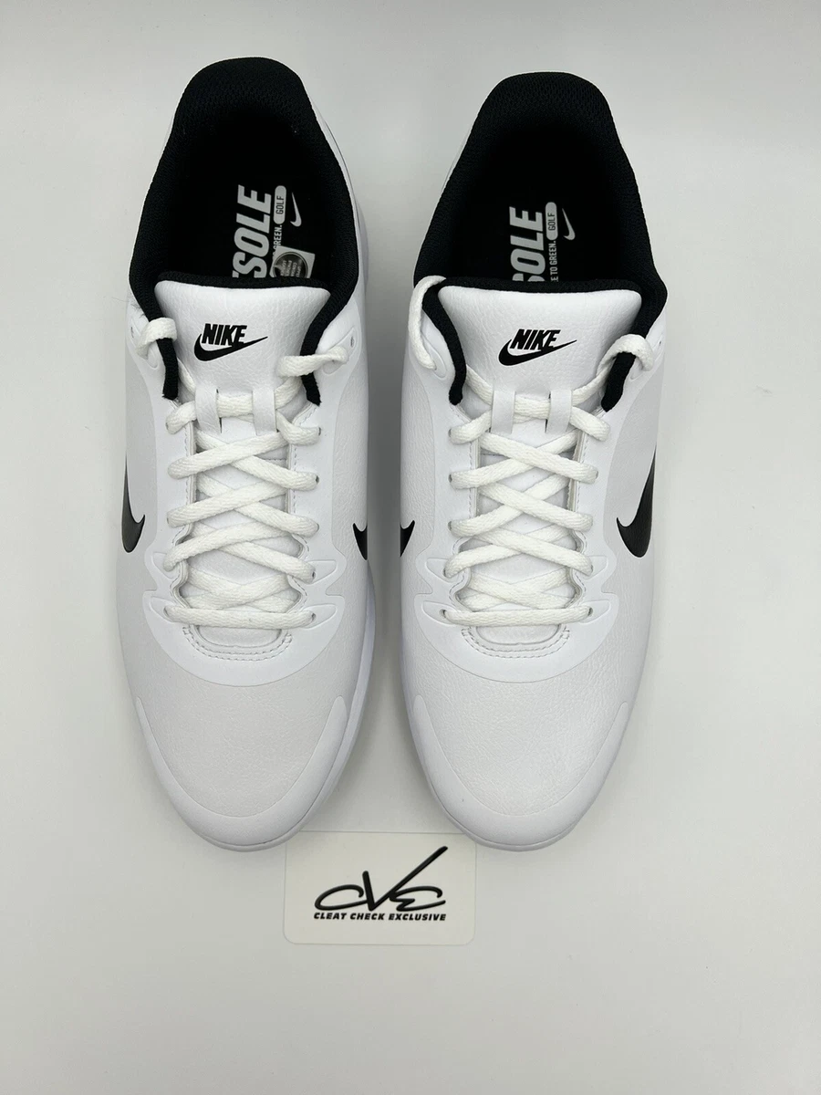 Nike shoes white with black tick sale