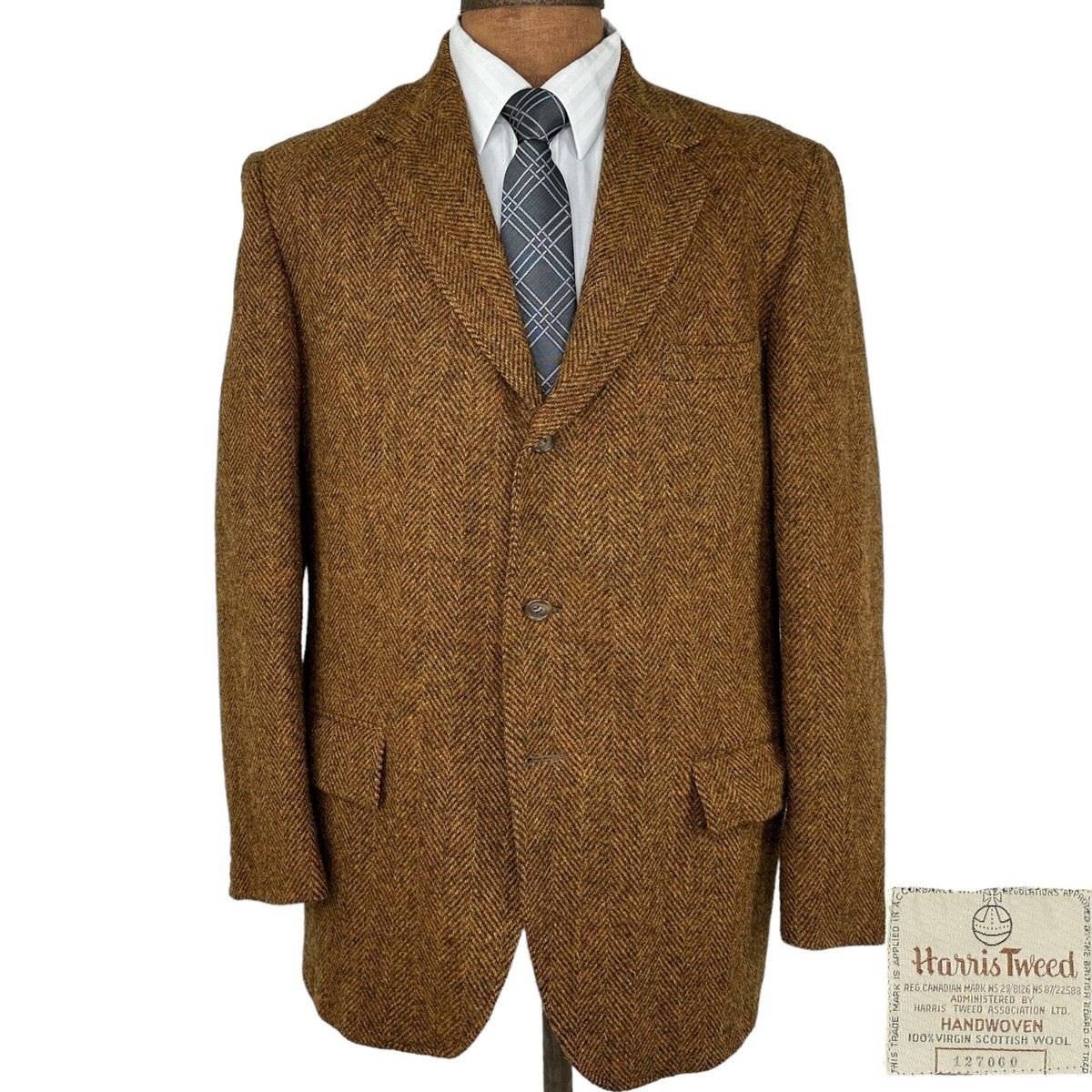Harris Tweedハリスツイード　Barker 70s Harris Tweedハリスツイード Barker 70s