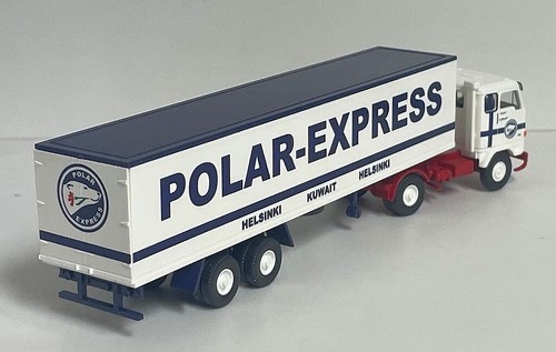 Wiking Exclusivmodell 1/87: Volvo F88 Kofferlastzug "Polar-Express" - Bild 4 von 4