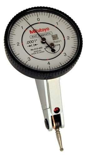 Mitutoyo 513-443-10T Truetest Dial Test Indicator, .016" Range, .0001" 
