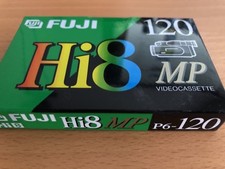 Fuji Hi8 MP-p6-120 Hi8 Videocassette Blank Tape BRAND NEW SEALED