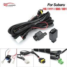 Kits de arnés de cableado de relé interruptor indicador luces antiniebla LED H8 H11 40A para Subaru