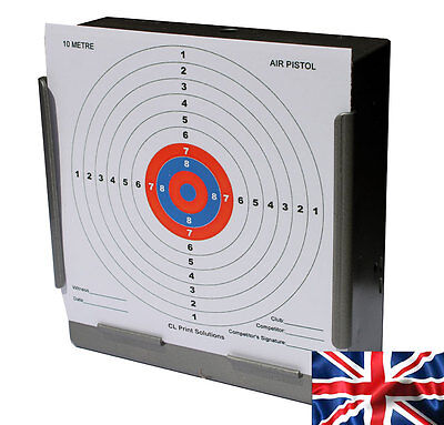 100 x AIR RIFLE OR PISTOL14CM CLP PAPER 10M 33FT TARGET 100gsm New 