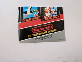 NES Action Set [Blue Box] - 2 Controllers, 2 Zappers, Cables, Poster, Fan Club.
