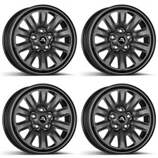 4 steel wheels rims hybrid Alcar 4-130310A 6.0Jx16 ET35 5x100 for Skoda Kamiq Sc