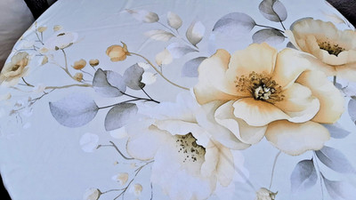 4tlg HSE Mikronesse ST  Wende Bettwäsche Dream 135x200cm grün NEU