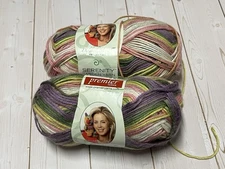 two full skeins Premier Deborah Norville Serenity Garden yarn Mountain Heather