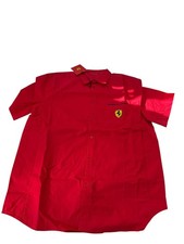 32126020223 CAMICIA FERRARI UOMO ROSSA TG.L