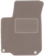 Fahrermatte Fußmatten Automatten Velours Beige für Seat Toledo II 1998-2004